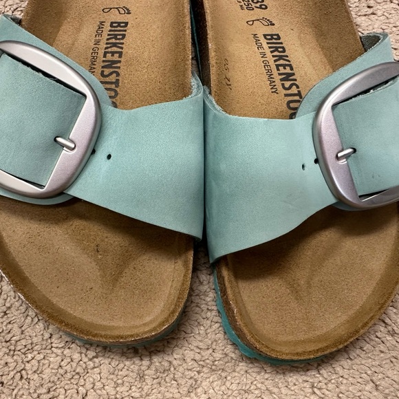 Birkenstock Madrid Nubuck Leather Beryl - NWOT - Picture 3 of 3